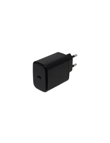 Cargador de Pared GaN Fonestar POWER-C-65/ 1xUSB Tipo-C/ 65W/ Negro