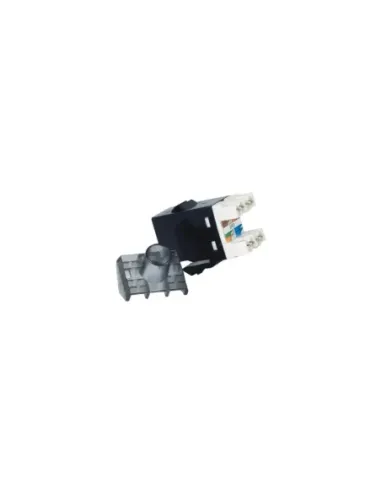 Conector RJ45 Phasak SD 3018 Cat.6 UTP/ Negro
