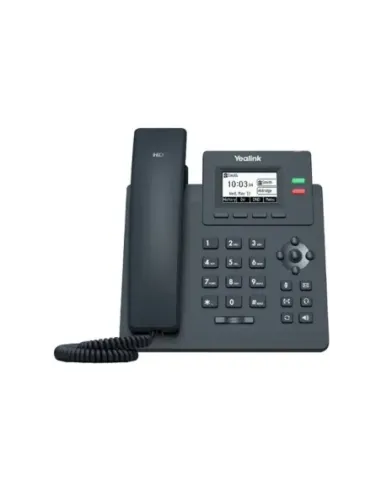YEALINK SIP-T31 2 cuentas, SIN PoE, CON PSU