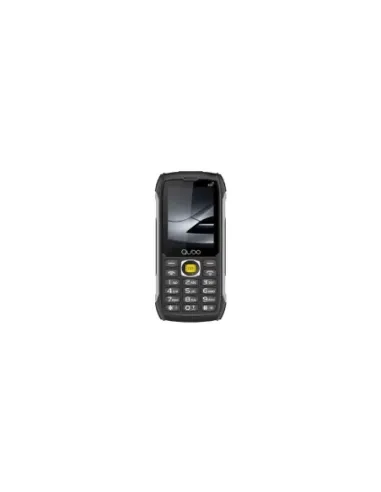 Teléfono Móvil Rugerizado Qubo ST-002 para Personas Mayores/ Negro