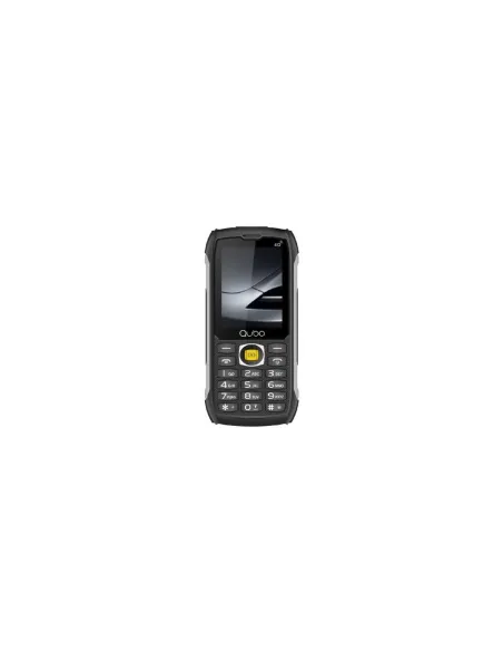 Teléfono Móvil Rugerizado Qubo ST-002 para Personas Mayores/ Negro
