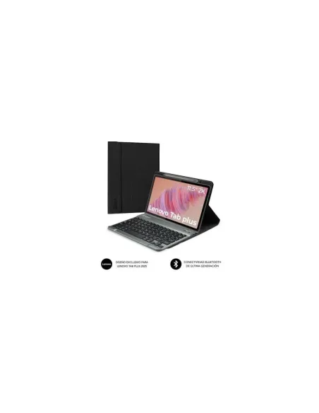 Funda con Teclado Subblim Keytab Pro BT Lenovo Tab 2025 11.5"/ Negra