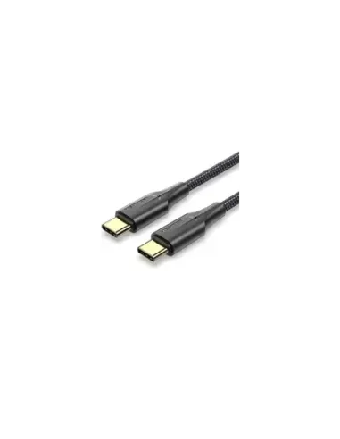 Cable USB 2.0 Tipo-C 3A Vention TAUBH/ USB Tipo-C Macho - USB Tipo-C Macho/ 480Mbps/ 2m/ Negro