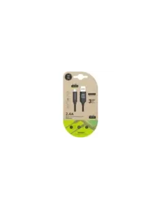 Cable USB 2.0 Tech One Tech TEC2001/ USB Macho - MicroUSB Macho/ 1m/ Negro