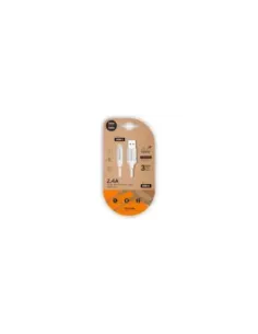 Cable USB 2.0 Tech One Tech TEC2006/ USB Tipo-C Macho - USB Macho/ 480Mbps/ 1m/ Blanco