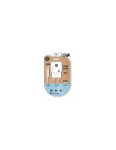 Cargador de Pared Tech One Tech TEC2222/ 1xUSB Tipo-C + Cable Lightning/ 20W/ Blanco