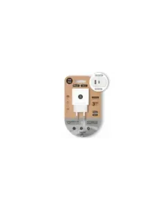Cargador de Pared GaN Tech One Tech GaN TEC2270/ 1xUSB Tipo-C/ 1xUSB/ 65W/ Blanco