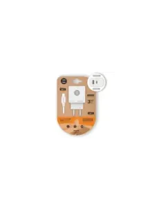 Cargador de Pared GaN Tech One Tech PD TEC2273 / 1xUSB Tipo-C/ 1xUSB/ 65W