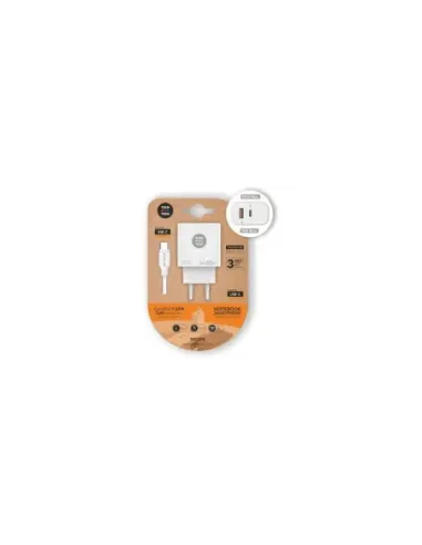 Cargador de Pared GaN Tech One Tech PD TEC2273 / 1xUSB Tipo-C/ 1xUSB/ 65W