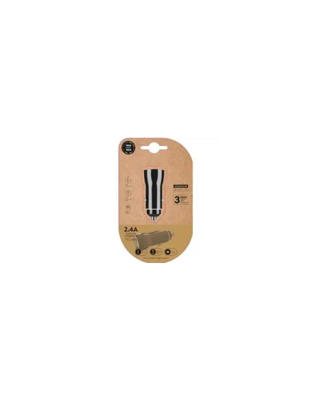 Cargador de Coche Tech One Tech TEC2802/ 2xUSB/ 12W