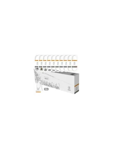 Pack 10 Cables USB 2.0 Tech One Tech Basik TEC2953/ USB Macho - USB Tipo-C Macho/ 1m/ Blanco