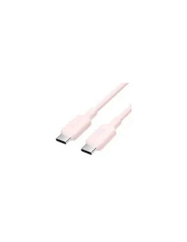Cable USB 2.0 Tipo-C 3A Vention TRCPH/ USB Tipo-C Macho - USB Tipo-C Macho/ Hasta 60W/ 480Mbps/ 2m/ Rosa