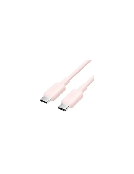 Cable USB 2.0 Tipo-C 3A Vention TRCPH/ USB Tipo-C Macho - USB Tipo-C Macho/ Hasta 60W/ 480Mbps/ 2m/ Rosa