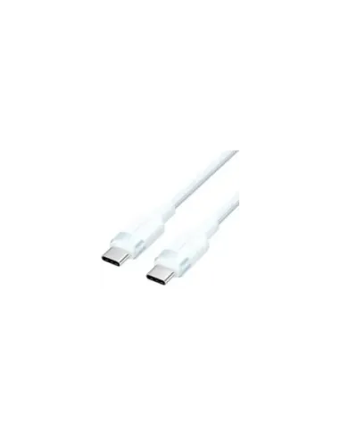 Cable USB 2.0 Tipo-C 3A Vention TRDSH/ USB Tipo-C Macho - USB Tipo-C Macho/ Hasta 60W/ 480Mbps/ 2m/ Azul