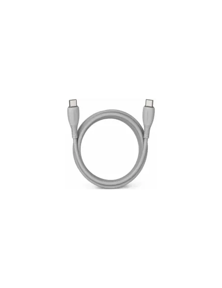 Cable USB 2.0 Tipo-C Vention TRVHF/ USB Tipo-C Macho - USB Tipo-C Macho/ Hasta 60W/ 480Mbps/ 1m/ Gris