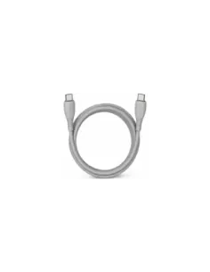 Cable USB 2.0 Tipo-C Vention TRVHH/ USB Tipo-C Macho - USB Tipo-C Macho/ Hasta 60W/ 480Mbps/ 2m/ Gris