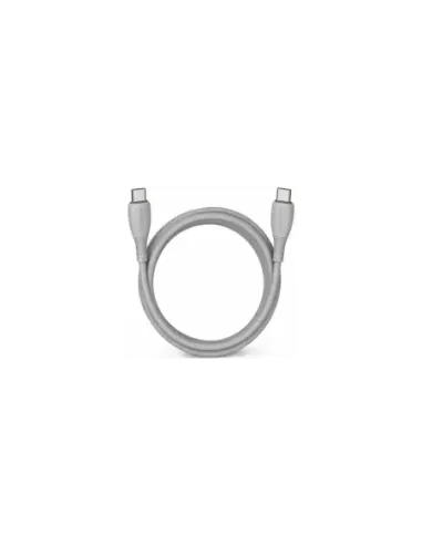 Cable USB 2.0 Tipo-C Vention TRVHH/ USB Tipo-C Macho - USB Tipo-C Macho/ Hasta 60W/ 480Mbps/ 2m/ Gris