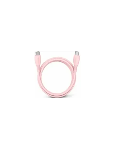 Cable USB 2.0 Tipo-C Vention TRVPH/ USB Tipo-C Macho - USB Tipo-C Macho/ Hasta 60W/ 480Mbps/ 2m/ Rosa