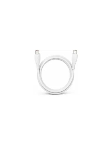 Cable USB 2.0 Tipo-C Vention TRWWH/ USB Tipo-C Macho - USB Tipo-C Macho/ Hasta 100W/ 480Mbps/ 2m/ Blanco