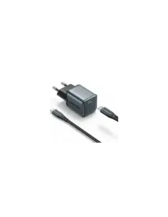 Cargador de Pared GaN Vention TZ-FEVH0-EU/ 1xUSB Tipo-C + Cable Lightning/ 20W