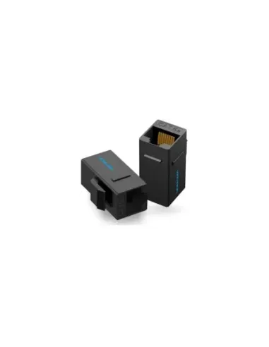 Adaptador Conector RJ45 VDD-B07-B Cat5e UTP/ RJ45 Hembra - RJ45 Hembra/ Negro