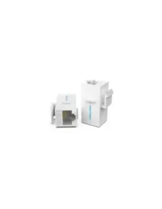 Adaptador Conector RJ45 VDD-B07-W Cat5 UTP/ RJ45 Hembra - RJ45 Hembra/ Blanco