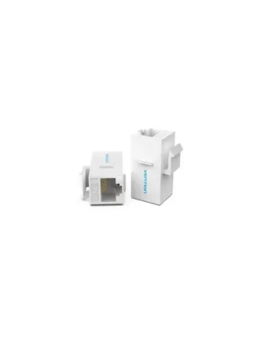 Adaptador Conector RJ45 VDD-B07-W Cat5 UTP/ RJ45 Hembra - RJ45 Hembra/ Blanco