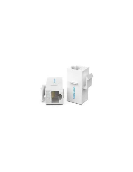 Adaptador Conector RJ45 VDD-B07-W Cat5 UTP/ RJ45 Hembra - RJ45 Hembra/ Blanco