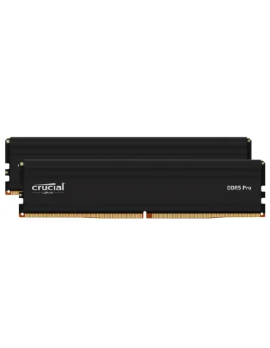 Memoria ram ddr5 48gb 2x24gb crucial pro -  dimm - 5600 mhz - pc5 44800