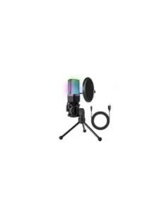 Micrófono Woxter Mic Studio 65 RGB/ USB 2.0