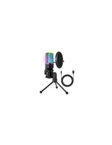 Micrófono Woxter Mic Studio 65 RGB/ USB 2.0