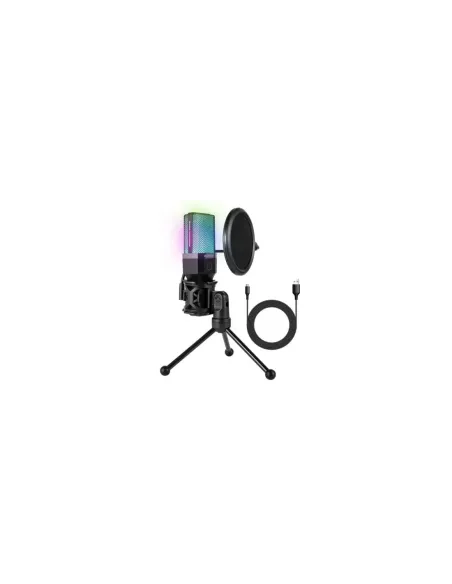 Micrófono Woxter Mic Studio 65 RGB/ USB 2.0