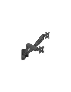 Soporte de Pared para 2 Monitores o TV Aisens WT32TSR-225/ Giratorio/ Inclinable/ hasta 9kg