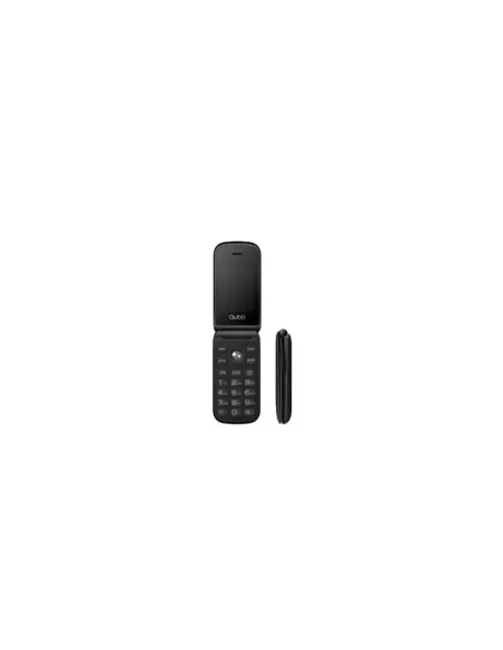 Teléfono Móvil Qubo X-209 4G para Personas Mayores/ Negro
