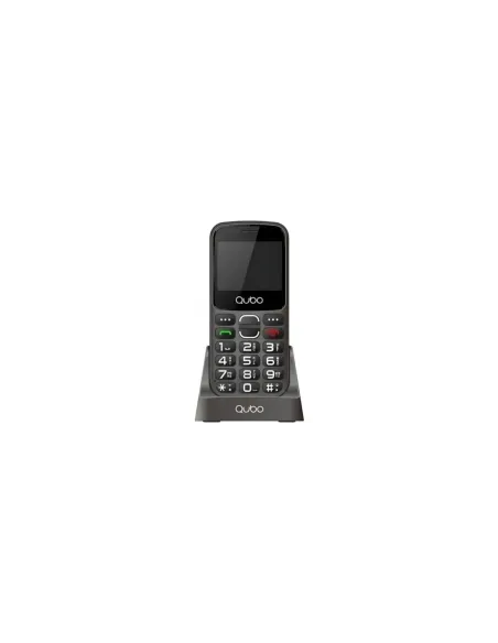 Teléfono Móvil Qubo X-230BKC 4G para Personas Mayores/ Negro