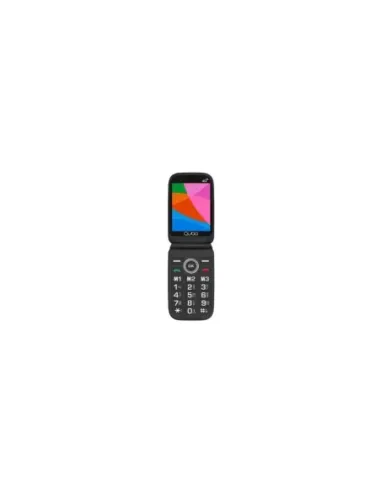 Teléfono Móvil Qubo X-340 4G para Personas Mayores/ Negro