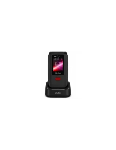Teléfono Móvil Qubo X-D340CB 4G para Personas Mayores/ Negro