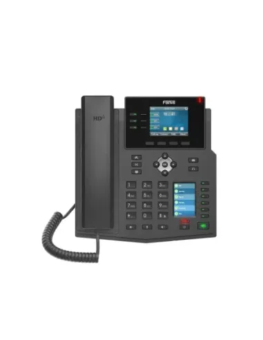 Fanvil X4U, 12 líneas SIP, 1 pantalla lateral