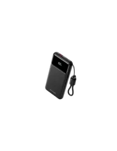 Powerbank 10000mAh Vention XGYB0-39-TY/ 22.5W/ Negro/ Incluye Cable USB Tipo-C