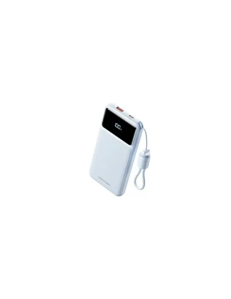 Powerbank 10000mAh Vention XGYL0-39-TY/ 22.5W/ Azul/ Incluye Cable USB Tipo-C