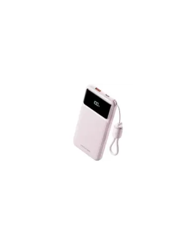Powerbank 10000mAh Vention XGYP0-39-TY/ 22.5W/ Rosa/ Incluye Cable USB Tipo-C