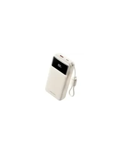 Powerbank 20000mAh Vention XGYW0-40-TY/ 22.5W/ Blanca/ Incluye Cable USB Tipo-C