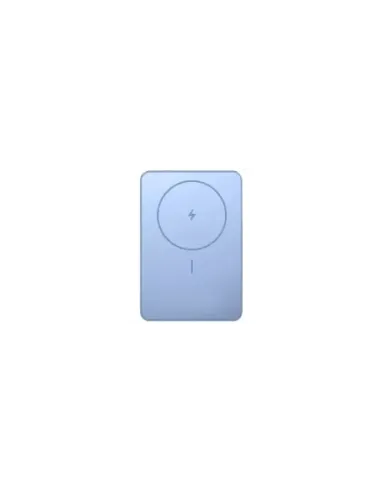 Powerbank 5000mAh Xiaomi Super Slim Magnetic Power Bank 5000/ Wireless/ Azul/ Incluye Cable USB Tipo-C