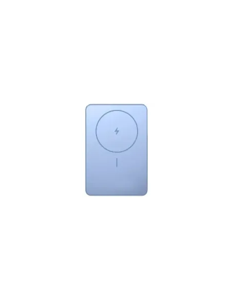 Powerbank 5000mAh Xiaomi Super Slim Magnetic Power Bank 5000/ Wireless/ Azul/ Incluye Cable USB Tipo-C