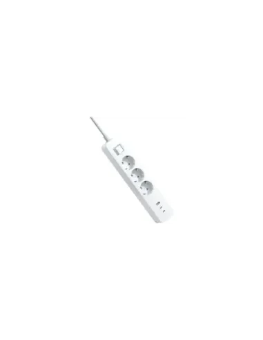 Regleta con Interruptor Xiaomi 20W Power Strip/ 3 Tomas de Corriente/ 1 USB/ 2 USB Tipo-C/ Cable 1.4m/ Blanca