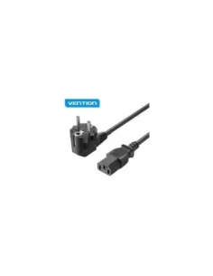 Cable de Alimentación Vention ZCJBAC/ IEC C13 Hembra - CEE7 Macho/ 1.8m/ Negro