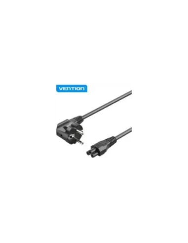 Cable de Alimentación Vention ZCKBAC/ IEC C5 Hembra - CEE7 Macho/ 1.8m/ Negro