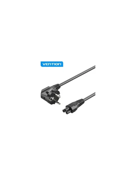 Cable de Alimentación Vention ZCKBAC/ IEC C5 Hembra - CEE7 Macho/ 1.8m/ Negro