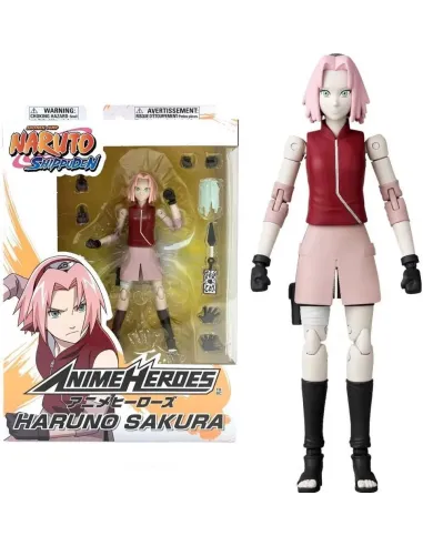 Figura bandai anime heroes naruto haruno sakura