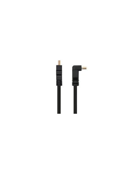 Cable HDMI 1.4 Nanocable 10.15.3002/ HDMI Macho - HDMI Macho/ 1.8m/ Negro